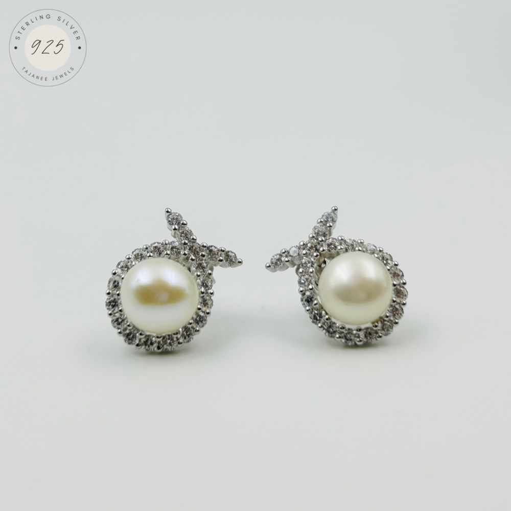 Pearl Knot Earrings