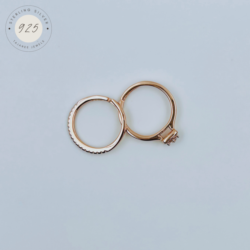 Dual Rose Gold Adjustable Ring