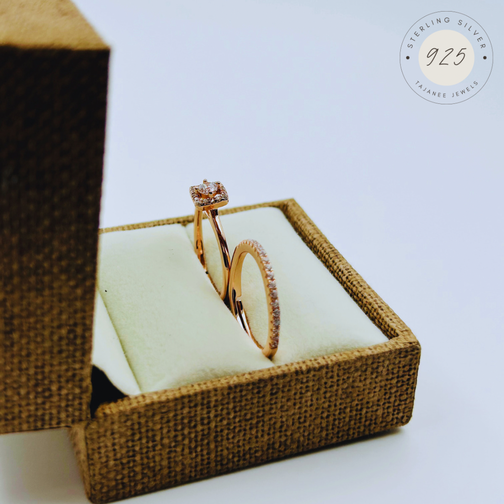 Dual Rose Gold Adjustable Ring