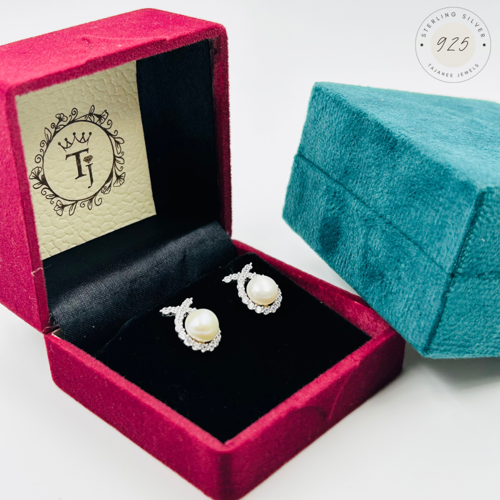 Pearl Knot Earrings