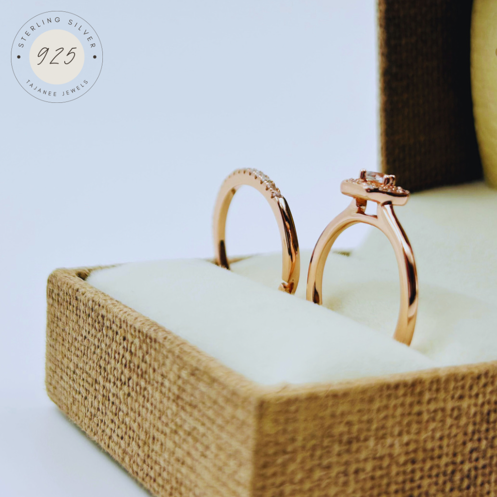 Dual Rose Gold Adjustable Ring