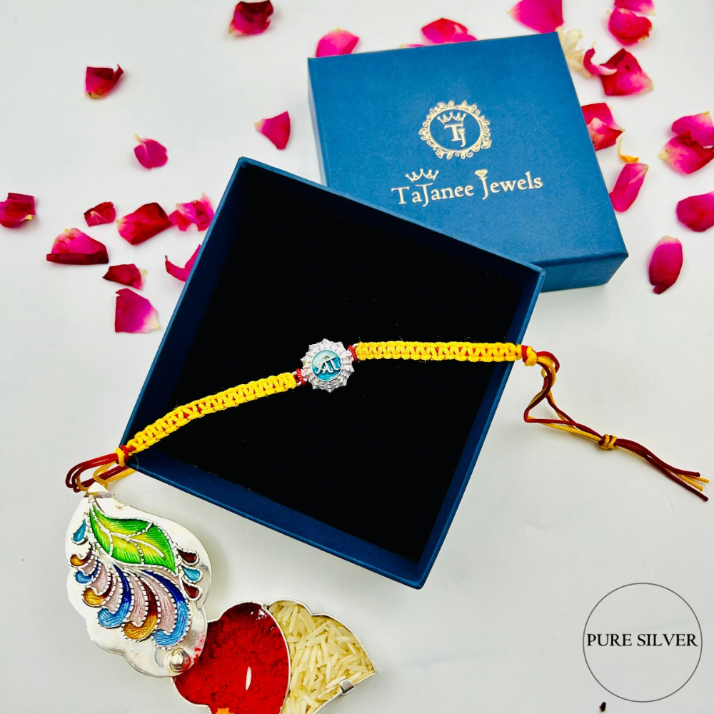 Silver Shree Rakhi
