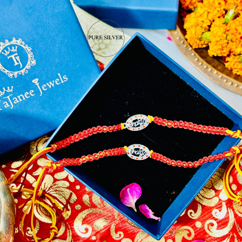 Silver Rakhi - Bhaiya