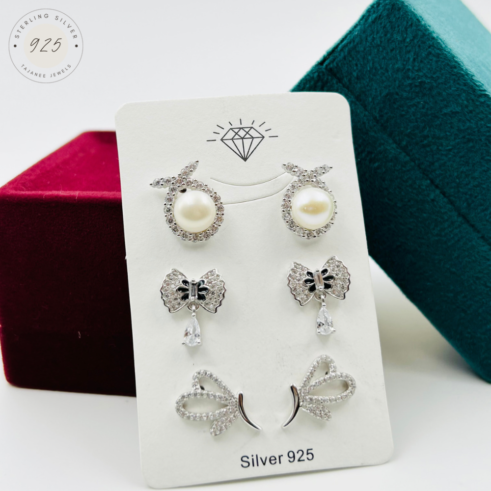 Set of 3 Earrings (2)