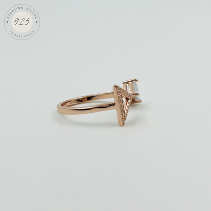 Tri Cut Ring