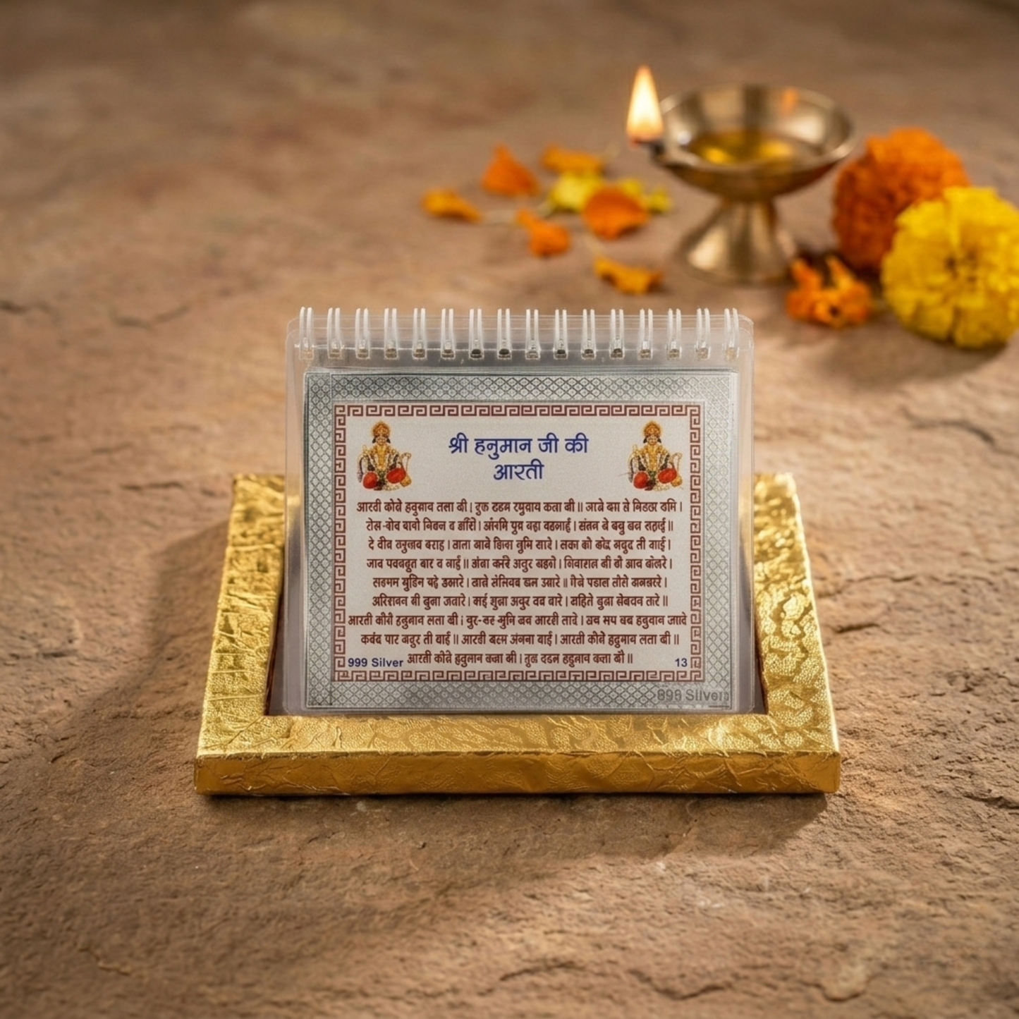 999 Pure Silver Aarti Sangrah