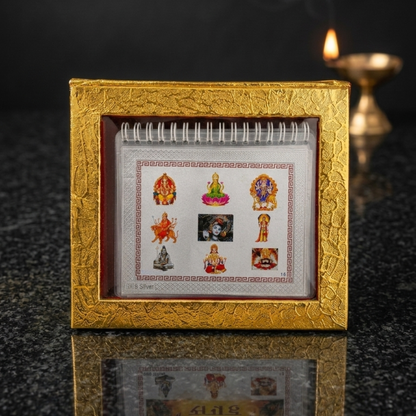 999 Pure Silver Aarti Sangrah