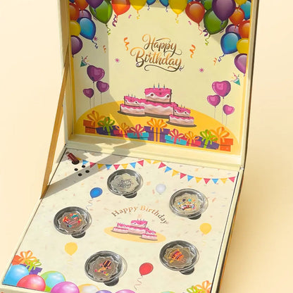 Birthday Silver Coin Musical Gift Box Set