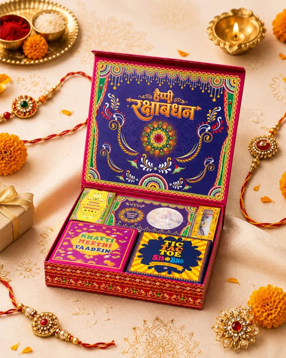 999 Silver Coin Rakhi Box - Full of Nostalgia