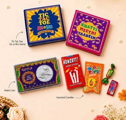 999 Silver Coin Rakhi Box - Full of Nostalgia
