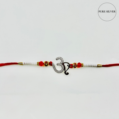 925 Silver OM Rakhi